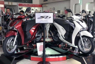 Xe ga Honda SH 2017 giảm giá trên diện rộng