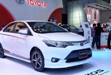 10 mẫu xe con bán chạy nhất nửa đầu năm 2017