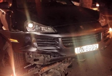 Hải Phòng: Siêu xe Porsche húc 6 người, nghi ngờ do say xỉn