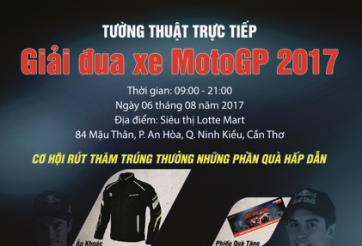 Honda Việt Nam tiếp tục mang giải MotoGP đến với Cần Thơ