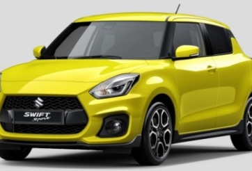 Ảnh thực tế đầu tiên của Suzuki Swift Sport 2018