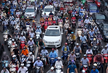 Chính thức: Hà Nội cấm xe máy ở nội thành từ năm 2030