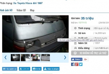 Nhan nhản xe ô tô cũ giá 50 triệu đồng: Nên mua hay không?