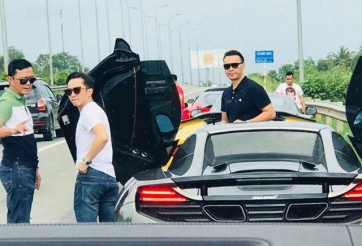 Cường Đôla cùng dàn siêu xe trăm tỷ 'đại náo' Sài Gòn