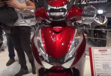 Honda SH 300i 2018 mới ra mắt, giá từ 145 triệu