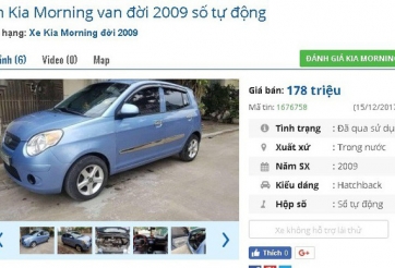 Với 170 triệu đồng, mua ô tô cũ chính hãng nào đi chơi Tết?