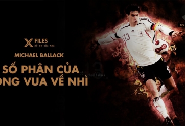 Michael Ballack: 'Ông vua về nhì vĩ đại'