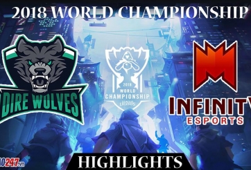 Vòng khởi động CKTG 2018 - Ngày 2 DW vs INF: Chiến thắng đầy gay cấn của DW