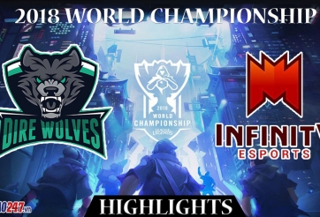 Vòng khởi động CKTG 2018 - Ngày 4 INF vs DW: Chiến thắng dễ dàng của INF