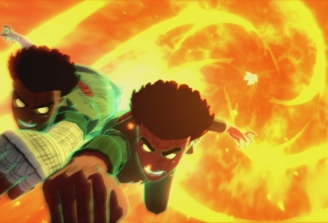 Naruto: Các chiêu thứ thể thuật cực mạnh của cặp thầy trò Guy và Rock Lee