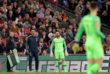 VIDEO: Kepa 'bất tuân lệnh' thay người của HLV Sarri