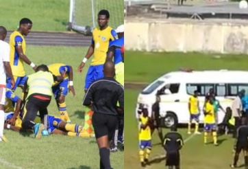 Bi kịch: Cầu thủ qua đời sau va chạm trên sân