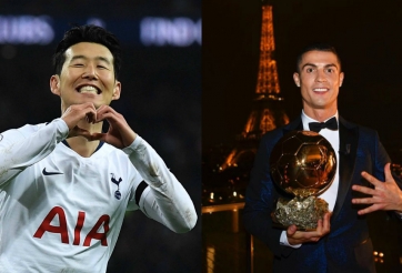 Son Heung-min tiết lộ lý do thần tượng Ronaldo