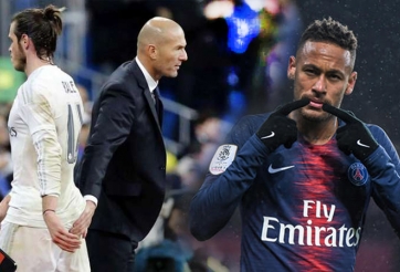 Real Madrid chơi lớn vì Zidane: Đổi Bale lấy Neymar