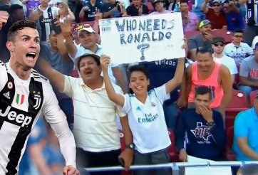 Ronaldo gửi thông điệp tới fan Real sau khi hạ sát Atletico