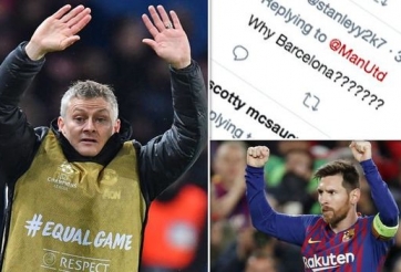 Fan MU: 'Messi còn sống thì MU sẽ không thể thắng nổi Barca'