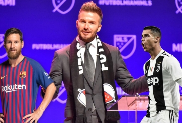 Beckham lên tiếng về khả năng chiêu mộ Messi và Ronaldo