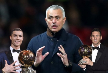 Mourinho: 'Nếu không có Messi, Ronaldo đã giành được 10 QBV'