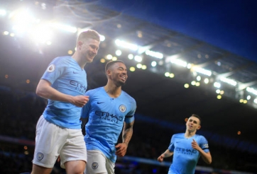 Nhẹ nhàng vượt qua Cardiff, Man City trở lại ngôi đầu bảng