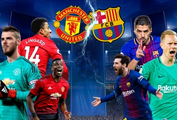 Hai ngôi sao sẽ định đoạt số phận trận đấu giữa MU và Barca