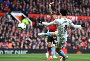 VIDEO: Anderson ghi bàn gỡ hòa cho West Ham