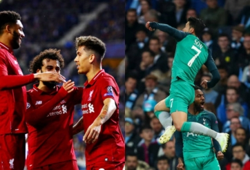 Kết quả Cúp C1 hôm nay 18/4: Liverpool, Tottenham đi tiếp