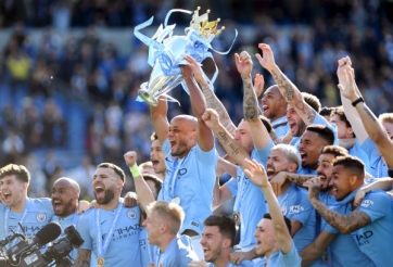 VIDEO: Man City nâng cao chức vô địch Ngoại hạng Anh 2018/19