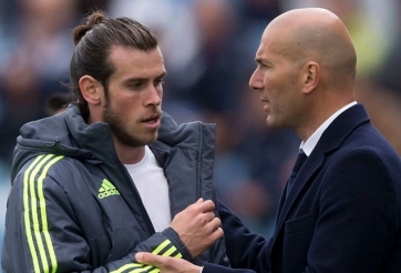 HLV Zidane: 'Tôi không cho Bale vào sân vì tôi không thích'