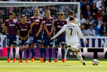 VIDEO: Những cú sút phạt mang thương hiệu của Ronaldo