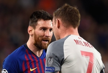 James Milner: 'Tôi từng bị Messi ví như là một con lừa'