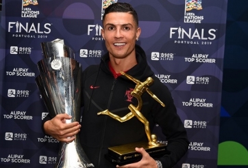 Ronaldo đoạt Vua phá lưới vòng chung kết Nations League