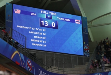 Kết quả World Cup nữ hôm nay (12/6): Thái Lan thua tan nát