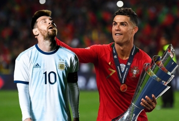 Ronaldo 'ăn đứt' Messi trong màu áo đội tuyển quốc gia
