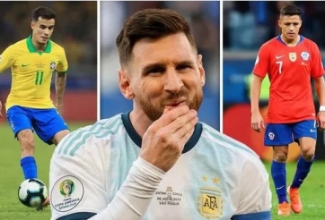 Đội hình tiêu biểu Copa America: Messi vắng mặt, Brazil áp đảo