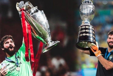 Thủ môn Alisson thiết lập kỷ lục 'vô tiền khoáng hậu'