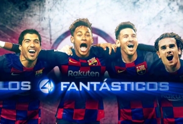 Đội hình mạnh nhất Barca với Neymar và Griezmann: Bộ tứ siêu đẳng