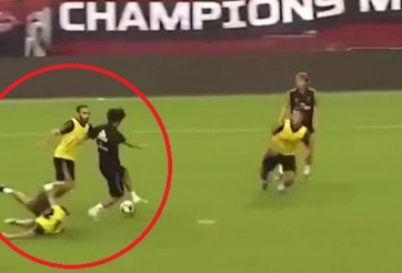 VIDEO: 'Messi Nhật Bản' solo qua 4 cầu thủ, ghi bàn trên sân tập Real Madrid