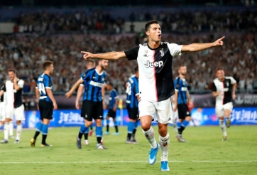 Ronaldo ghi bàn, Juventus đánh bại Inter trên chấm luân lưu cân não