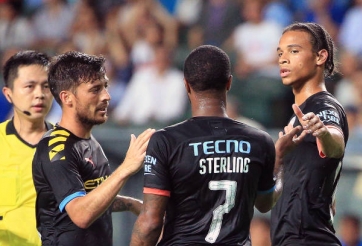 Man City giành chiến thắng hủy diệt trước CLB Hồng Kông Trung Quốc