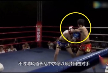 VIDEO: Cao thủ Võ Đang Trung Quốc hạ knock-out võ sĩ Mỹ chỉ sau 79 giây