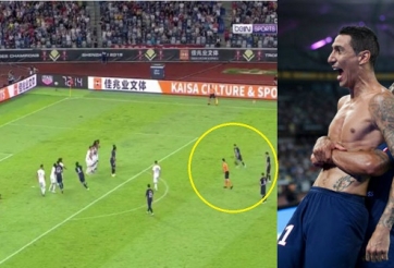 VIDEO: Chiêm ngưỡng siêu phẩm đá phạt của Di Maria tại Siêu cúp nước Pháp