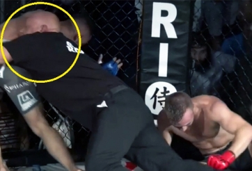 Hỗn loạn UFC: Võ sĩ Mỹ gãy tay vẫn cố tình chơi xấu, đòi đánh trọng tài