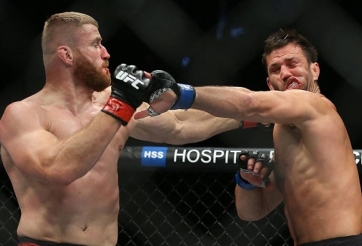 VIDEO: Võ sĩ UFC tung cú đấm cực mạnh khiến mặt đối thủ biến dạng