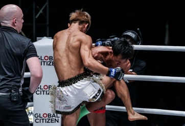 Võ sĩ Thái Lan bị hạ knock-out chỉ sau 41 giây