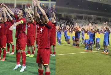 VIDEO: Cầu thủ Ấn Độ tái hiện màn ăn mừng của ĐT Việt Nam