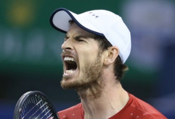 Kết quả tennis Thượng Hải Masters 2019 vòng 1: Murray ngược dòng