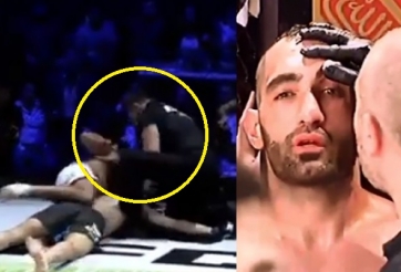 VIDEO: Võ sĩ siết cổ giết chết đối thủ bất chấp trọng tài can ngăn