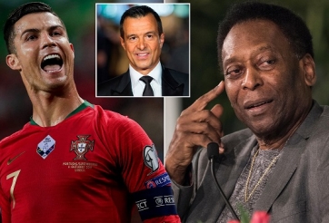 Siêu cò Jorge Mendes: 'Ronaldo chắc chắn sẽ vượt qua Pele'