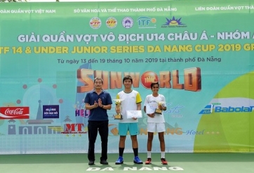 Tài năng trẻ Việt Nam vô địch giải quần vợt U14 châu Á