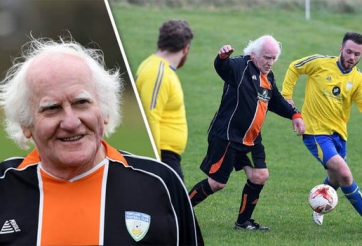 Cầu thủ già nhất nước Anh: 83 tuổi, vẫn chưa chịu 'treo giày'